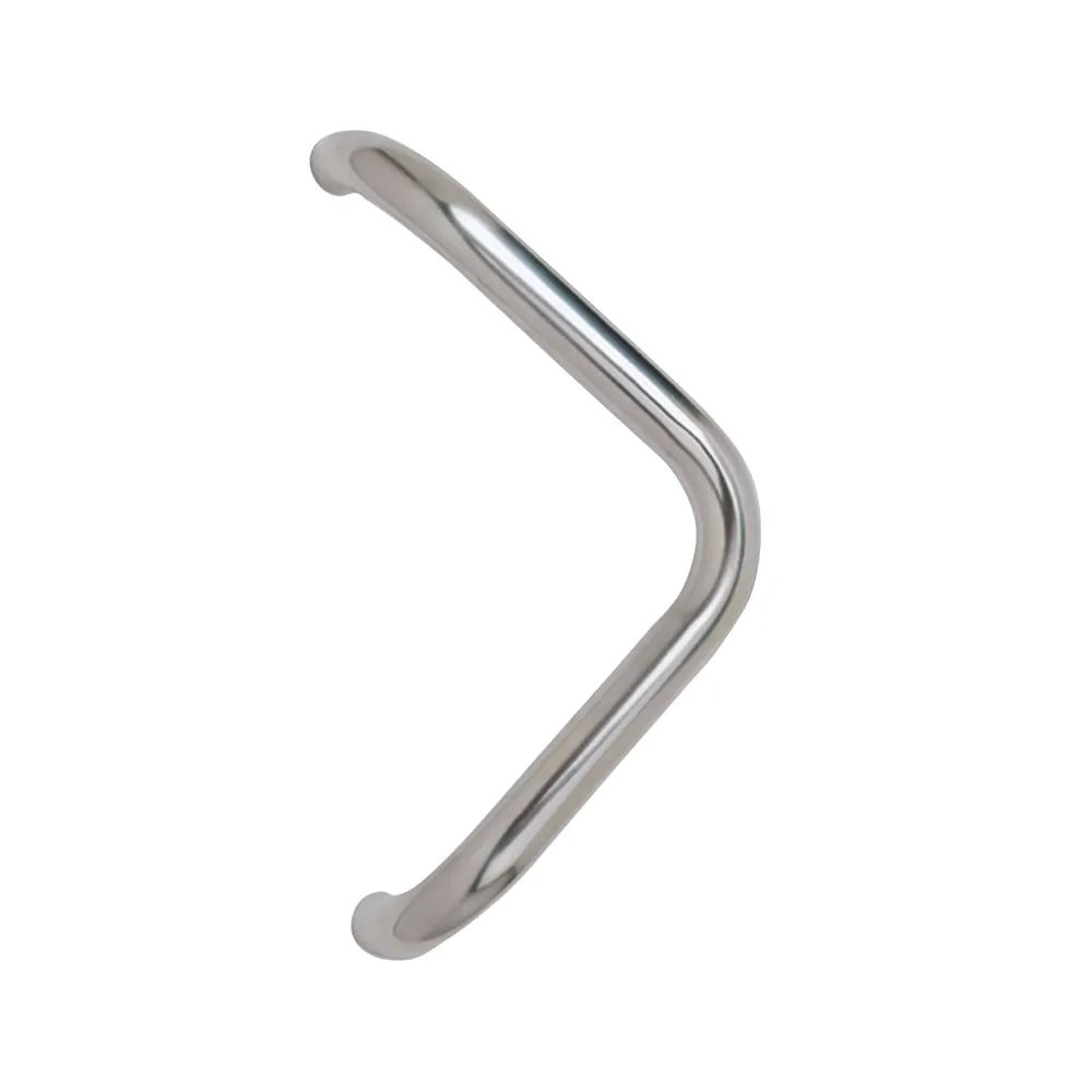 MARCHESI Türgriff 4524 V - Form, 382mm, LA. 350mm, Edelstahl matt