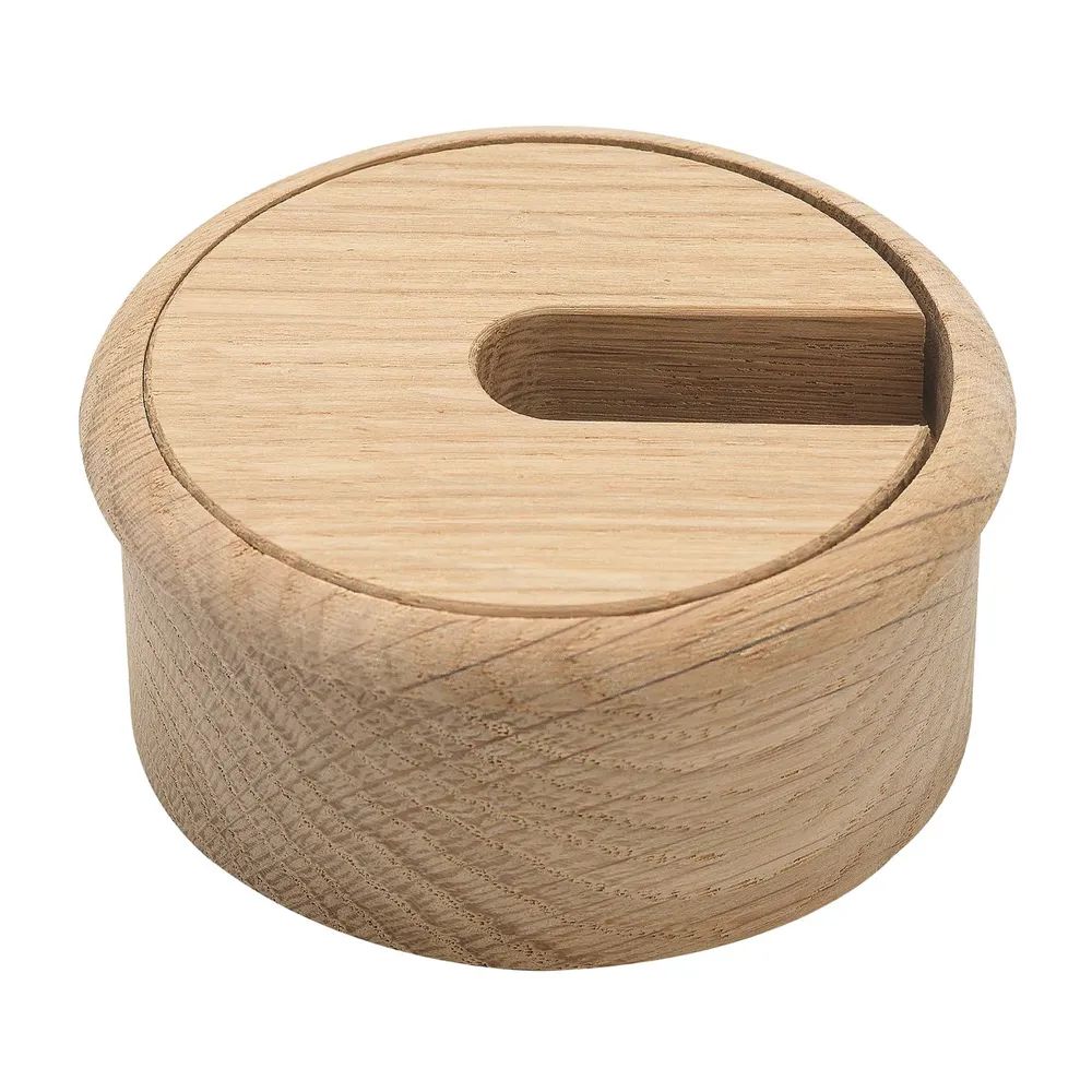 alles im griff GmbH Ulrike Brandstetter Kabeldurchgang rund, Holz, Eiche roh