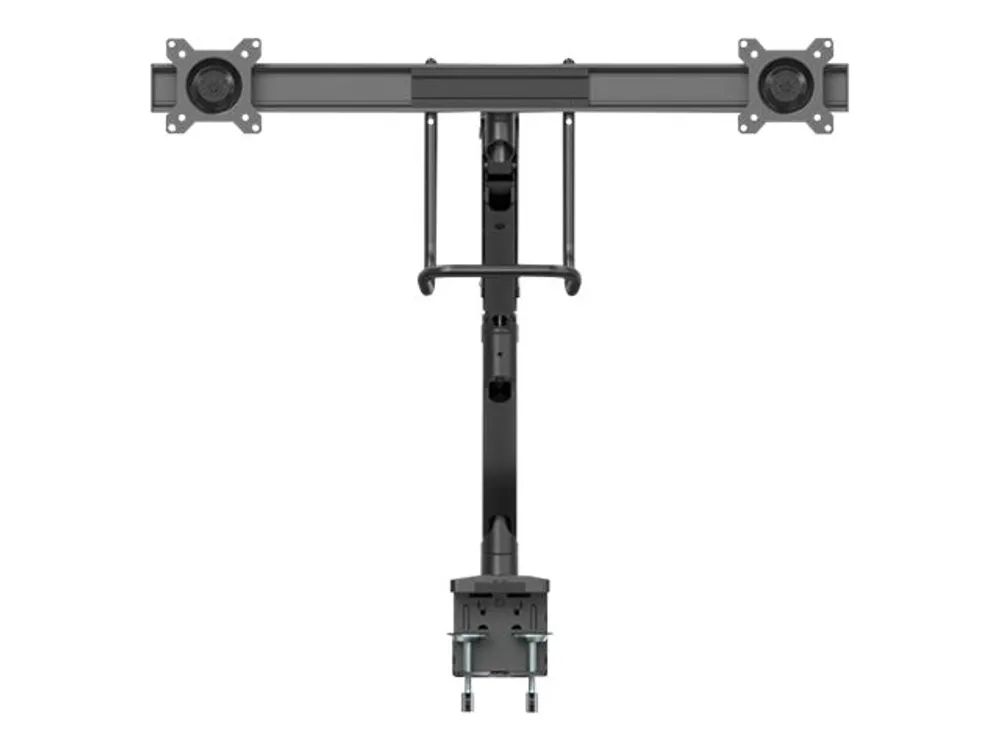 StarTech.com ARMSLMBARDUO Monitorhalterung (dual Monitor, Synchronisierte Höhenverstellung, Tischklemme, VESA)
