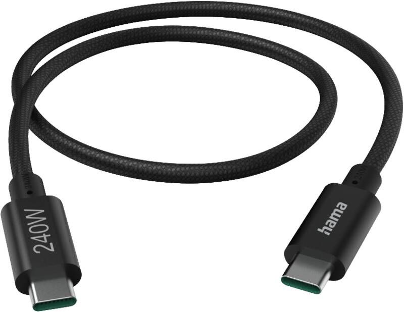 Hama 201702 240W USB-Kabel,USB C-C,1,5m,5GB
