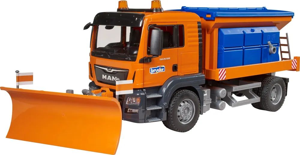 Bruder MAN TGS Winterdienst mit Räumschild