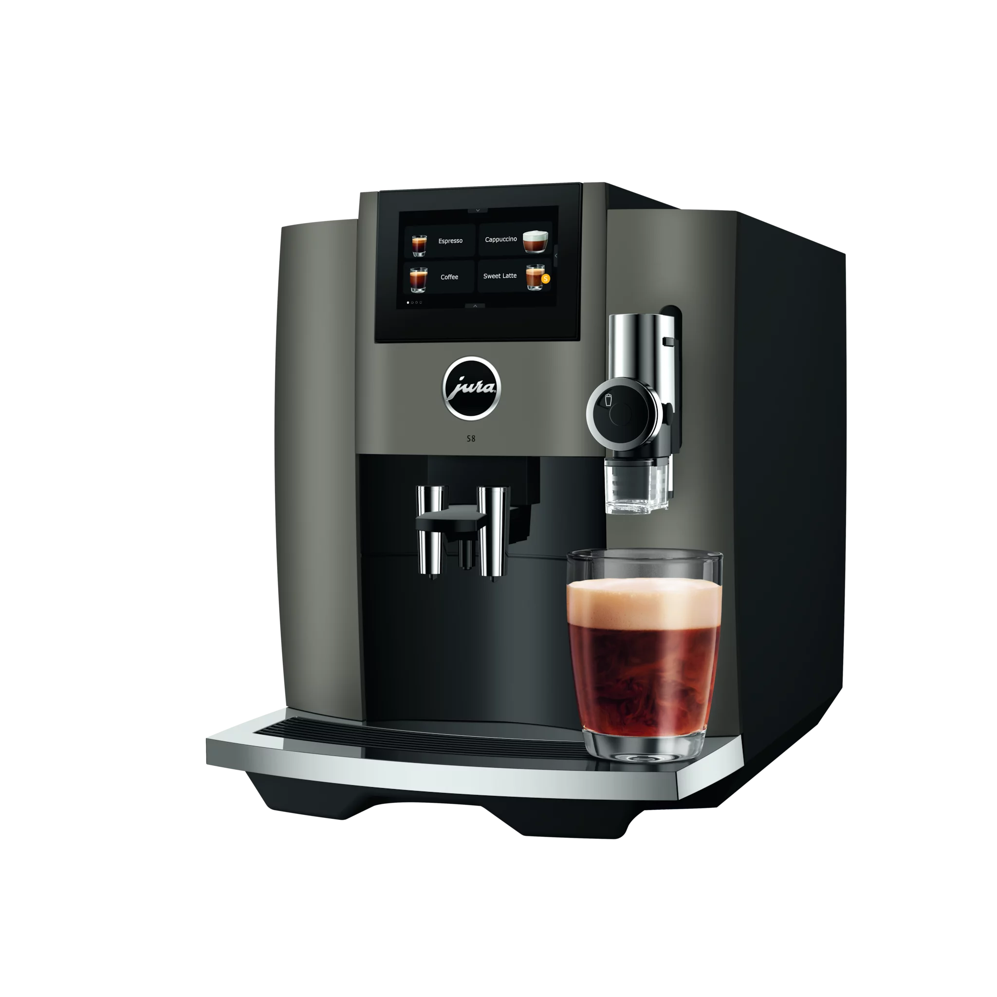 Jura S8 (EB), Dark Inox 