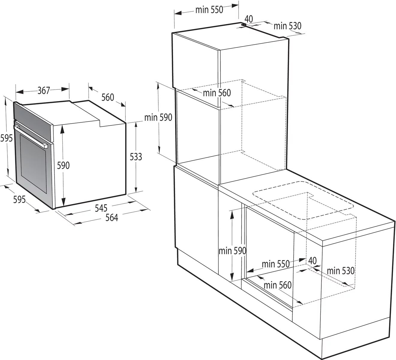 Gorenje BOS6747A01BG