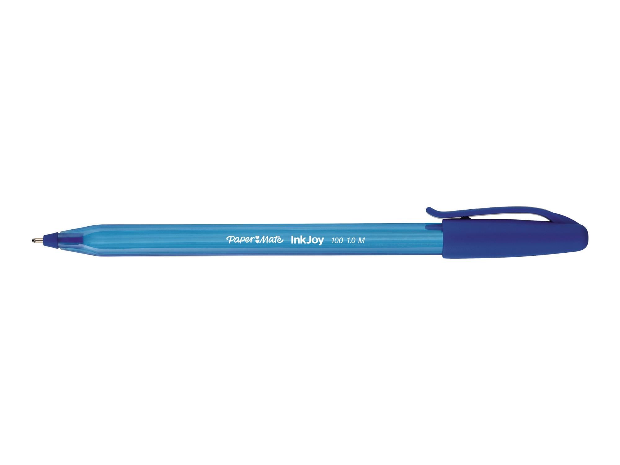 Paper Mate InkJoy 100 - Kugelschreiber - Blau - 1 mm - Mittel (Packung mit 100)