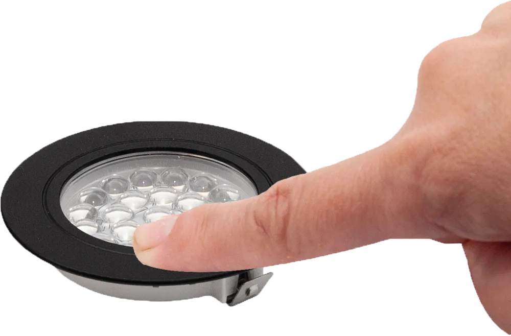 Grove Mini Touch LED Downlight CORVUS schwarz