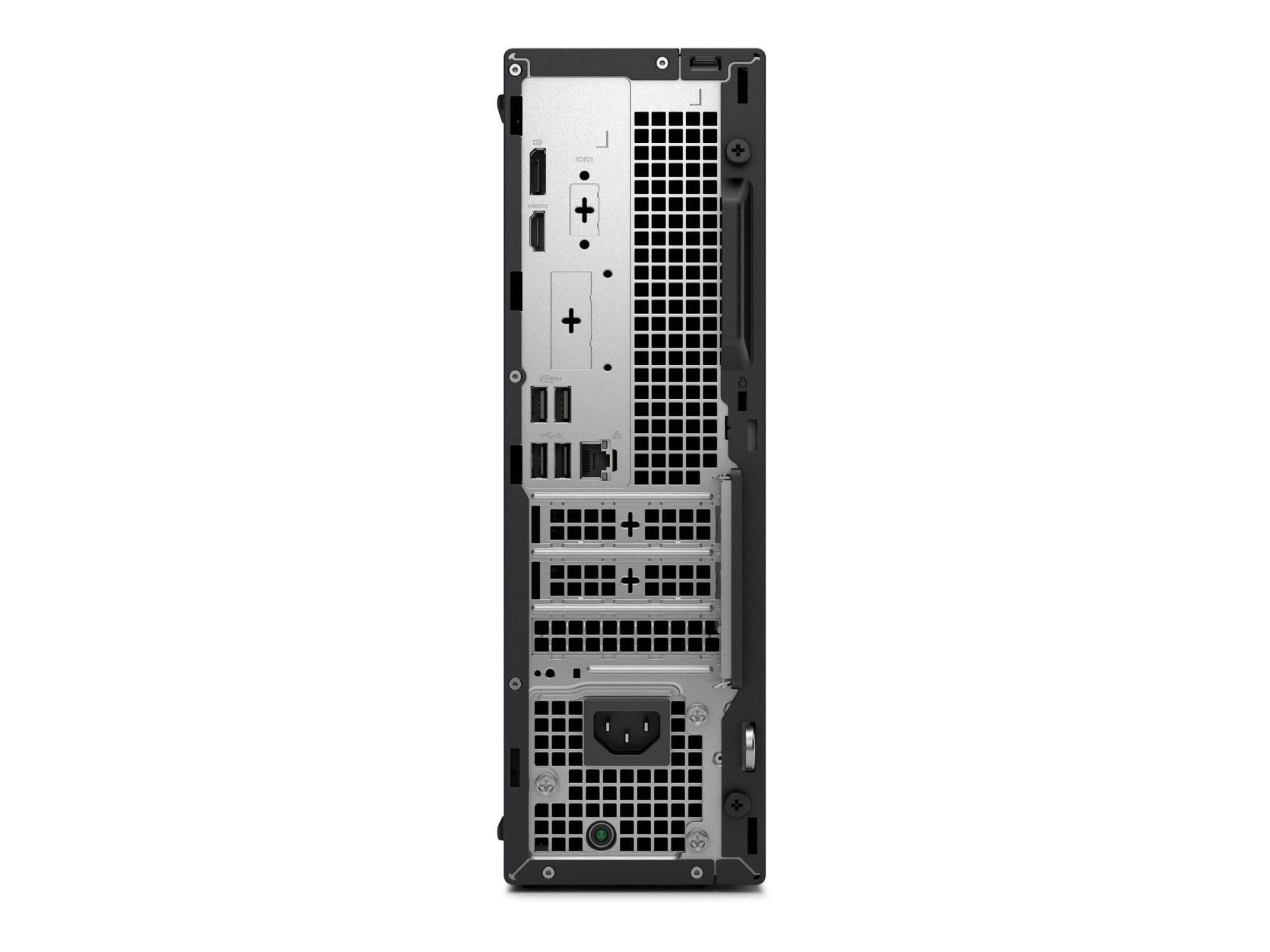 Dell Pro Slim QCS1250 - Slim Desktop - Core Ultra 5 235 / 3.4 GHz - RAM 16 GB - SSD 512 GB - NVMe - Intel Graphics - 1GbE, Bluetooth, Wi-Fi 6E - WLAN: Bluetooth, 802.11a/b/g/n/ac/ax (Wi-Fi 6E)