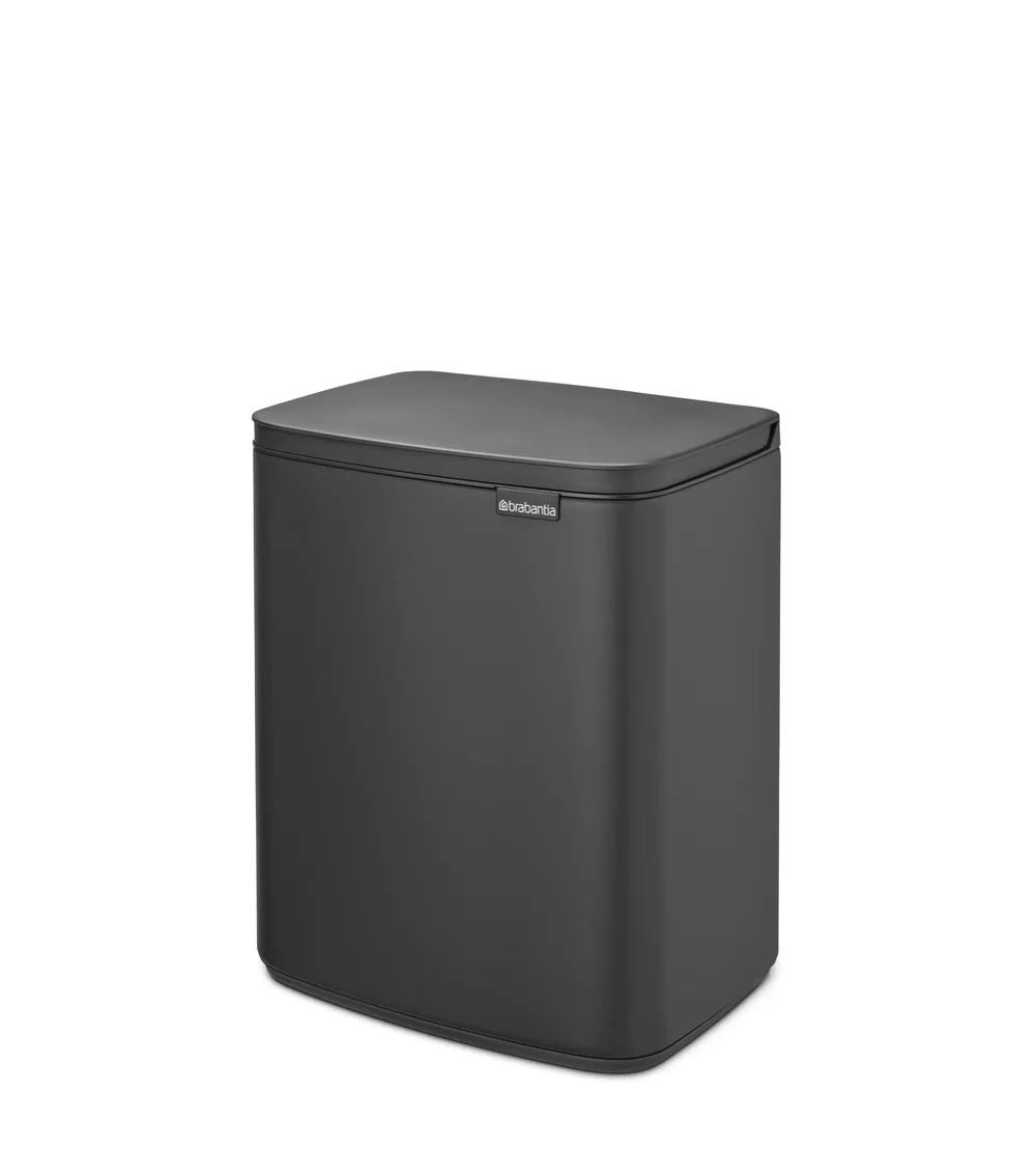 Brabantia Bo Mülleimer, 12L - Mineral Infinite Grey