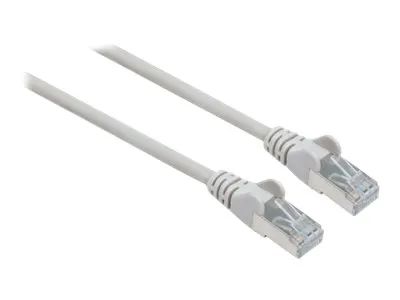Intellinet Network Patch Cable, Cat7 Cable/Cat6A Plugs, 10m, Grey, Copper, S/FTP, LSOH / LSZH, PVC, RJ45, Gold Plated Contacts, Snagless, Booted, Lifetime Warranty, Polybag - Patch-Kabel - RJ-45 (M)