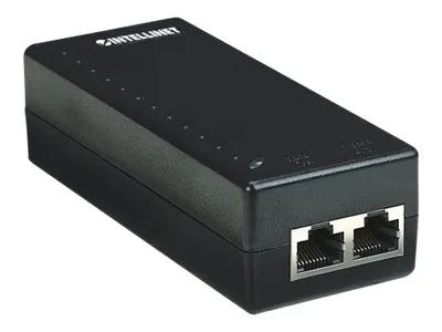 IC Intracom Intellinet Power over Ethernet (PoE) Injector, 1 Port, 48 V DC, IEEE 802.3af Compliant