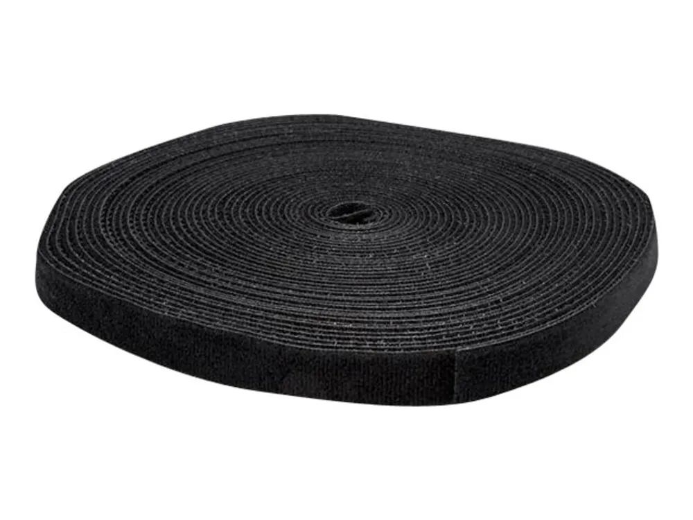 StarTech.com Klettverschluss 15m Rolle - Schwarz