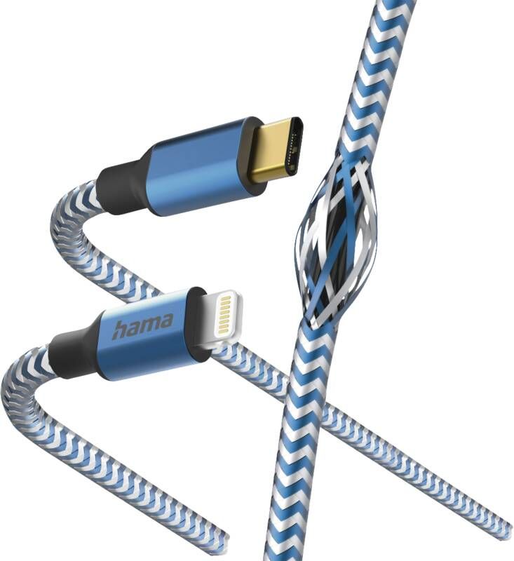 Hama USB-Kabel 201561 USB-KabelReflective,C-LTG,1.5m