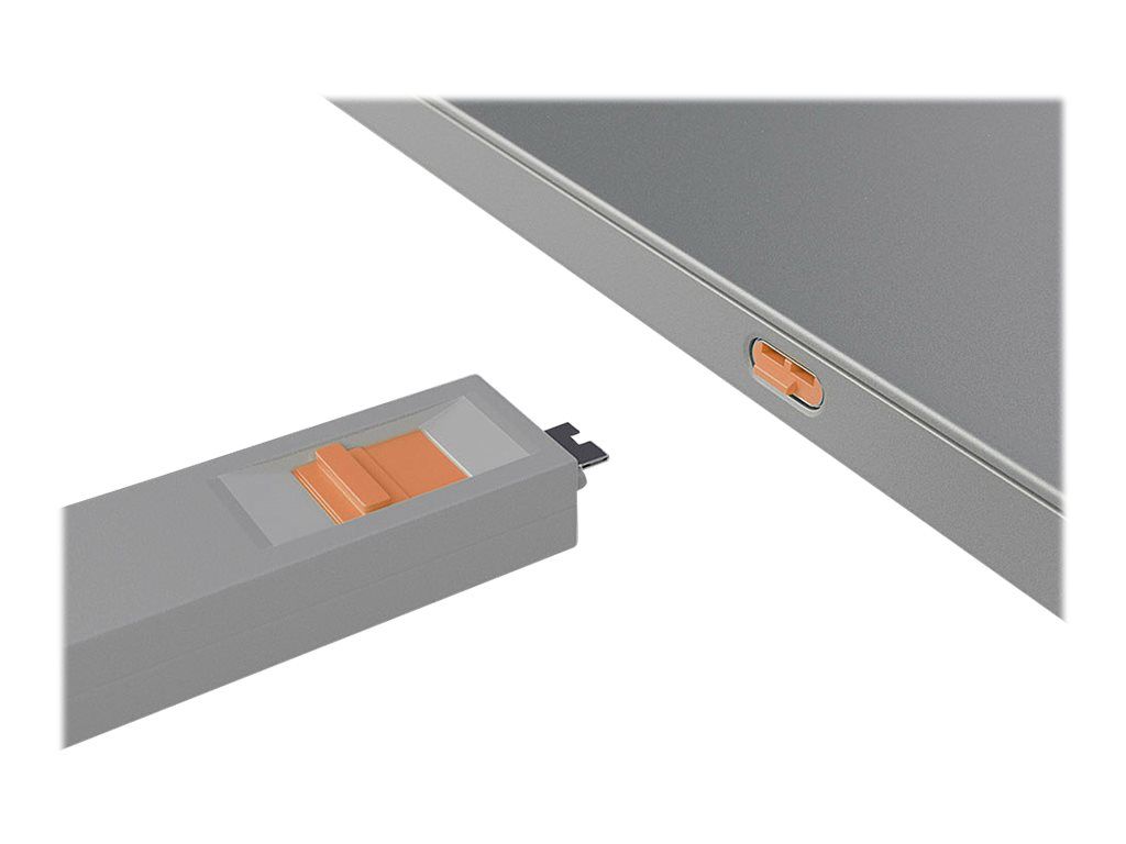 Lindy Schloss für USB-C-Port - orange