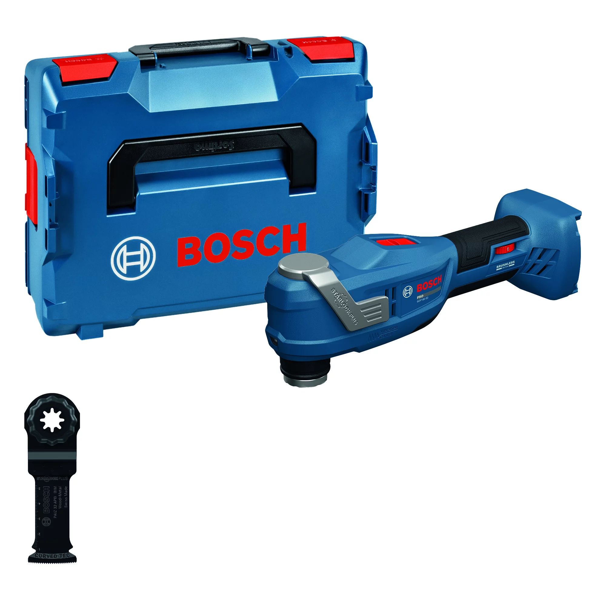 Bosch GOP18V-30 Akku-Multifunktionswerkzeug inkl. Koffer