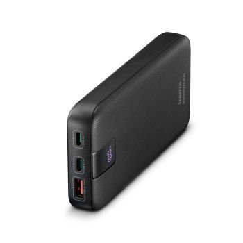 Hama Power Pack "PD 10" 10000mAh, Ausgänge: 2x USB-C, USB-A, Schnellladen, Anth.