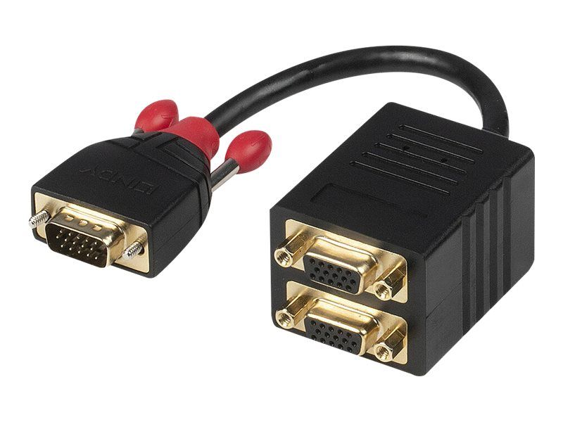 Lindy VGA-Splitter - HD-15 (VGA) (M) zu HD-15 (VGA)