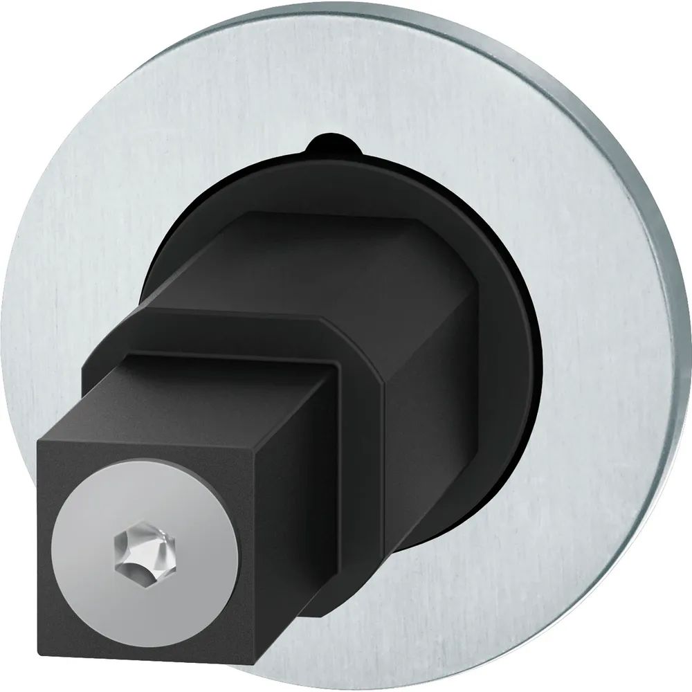 FSB Steckgriffrosette 15 1720 Mini, Türstärke 49-58 mm, Edelstahl matt