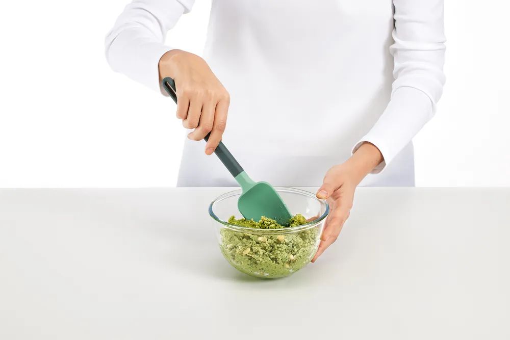 Lékué Kratzfester Silikon-Löffel-Spatel - Green