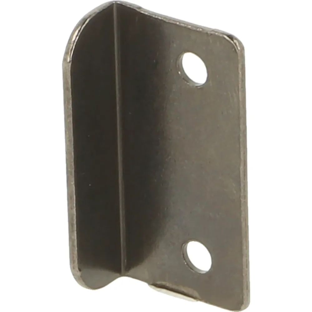 SISO Winkelschließblech 30,2x15,8x8,8 mm, Stahl vernickelt schwarz