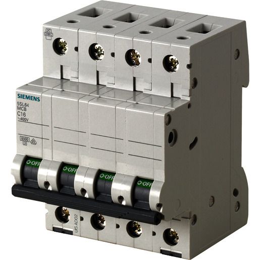 Siemens LS-SCHALTER 6KA 3+N-POL C16 / SIEMEN 5SL6616-7