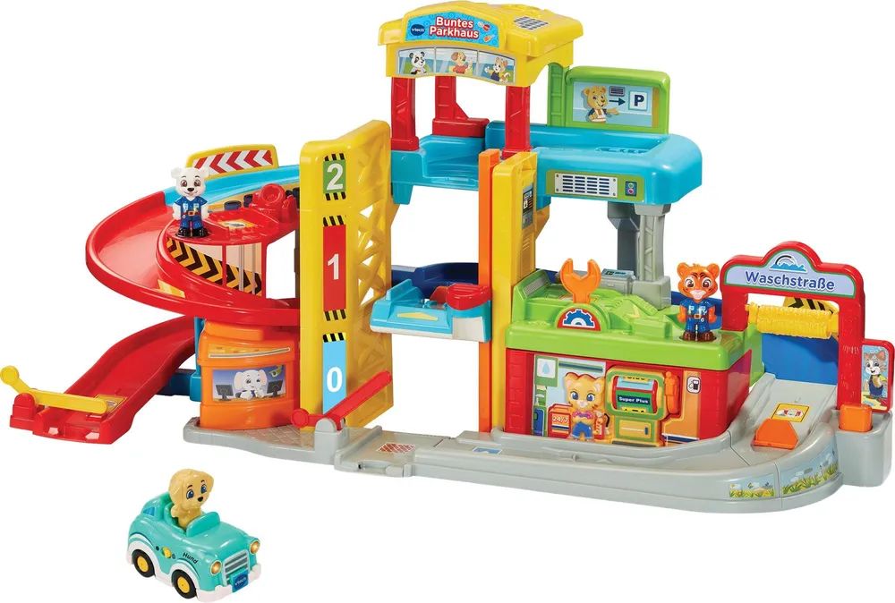 VTech Electronics Europe BV Tut Tut Baby Flitzer - Buntes Parkhaus