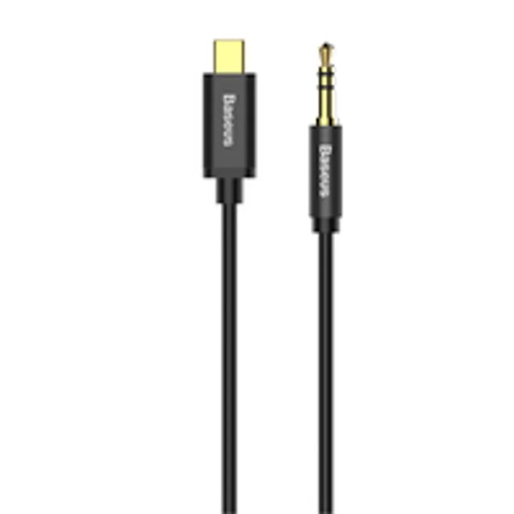 Baseus CAM01-01 - 1,2 m - 3.5mm - USB C - Schwarz