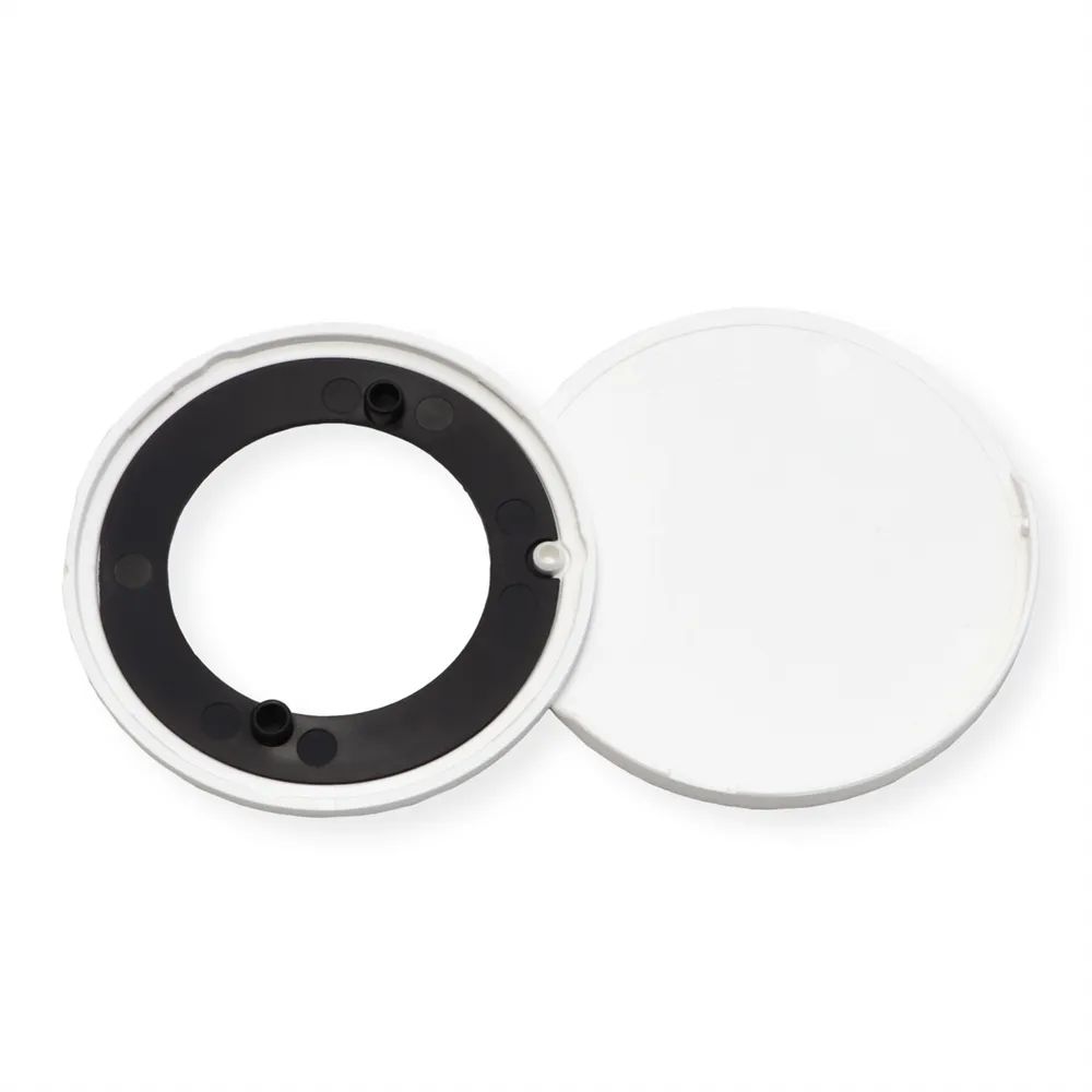 BACHMANN Pix Deckelset mit Schwenkdeckel und Zierring Weiß