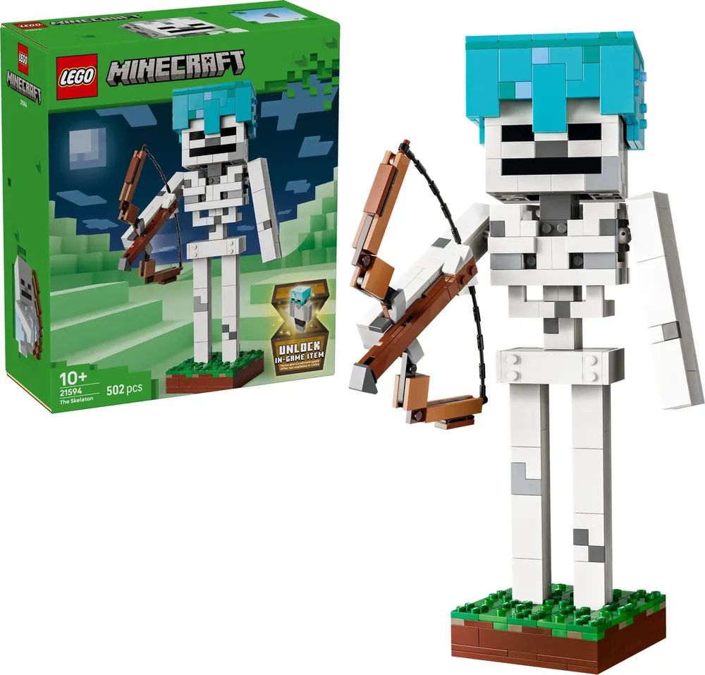 LEGO 21594 Minecraft Das Skelett