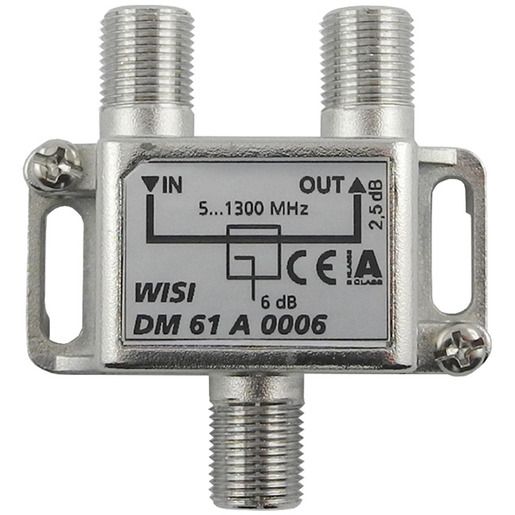 WISI 1-FACH ABZWEIGER 6 dB/2,5dB / DM 61 A 0006 002759