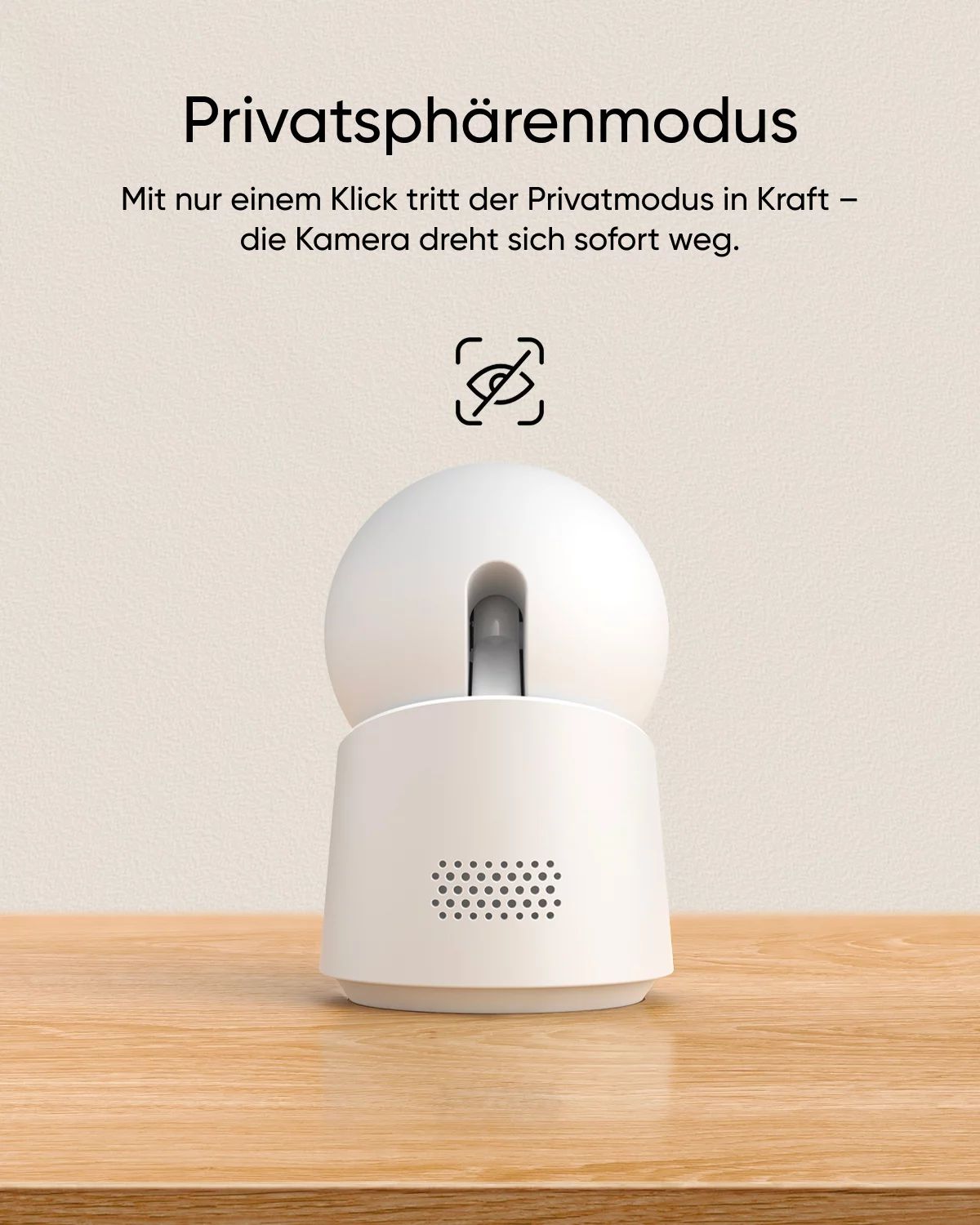 Eufy Indoor Cam C220 - Netzwerk-Überwachungskamera - schwenken / neigen - Innenber