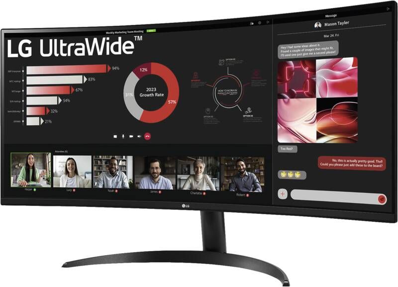 LG MSD 34WR50QK-B.AEU 34IN 86.42CM