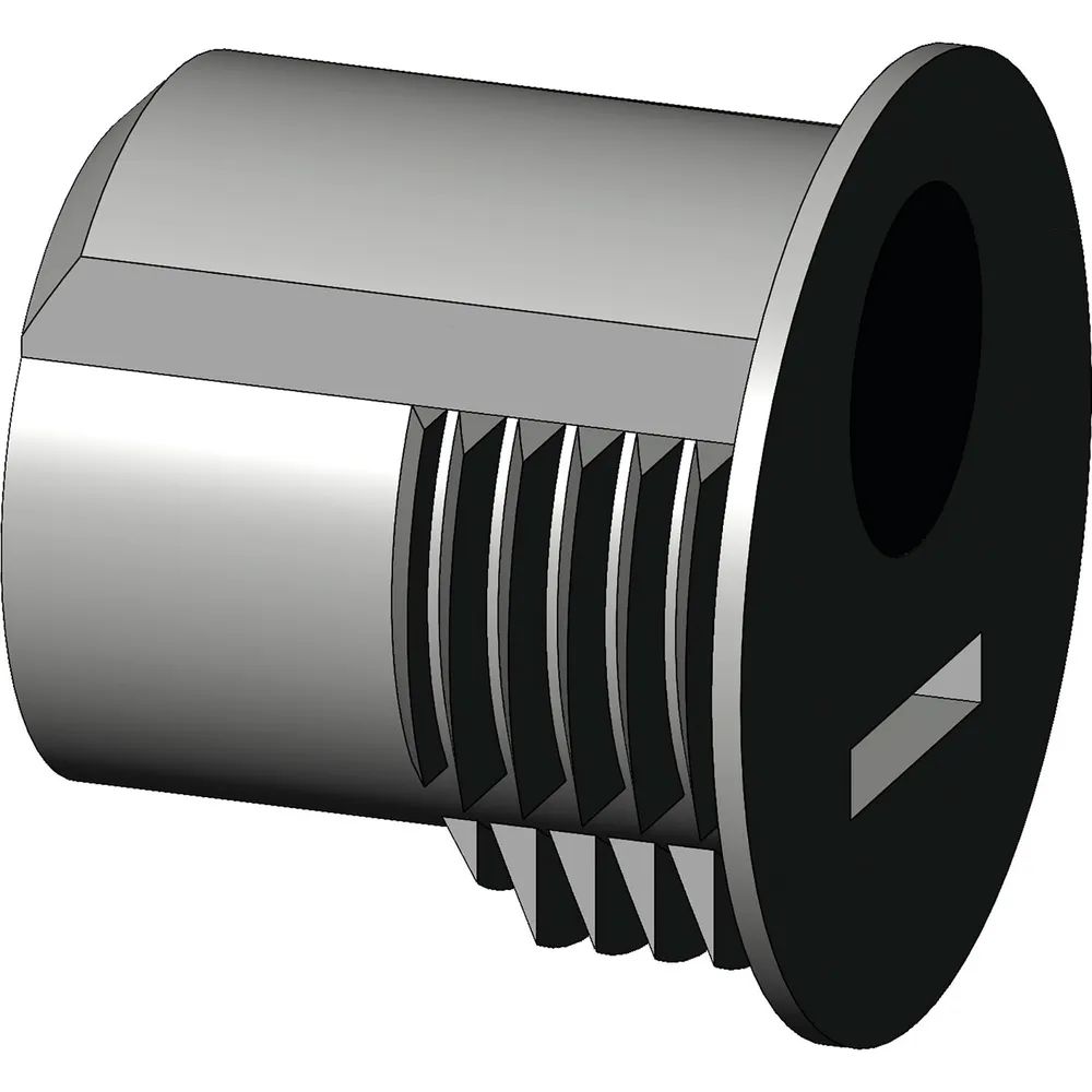 WINKHAUS STV Magnetbuchse UMV/H4, für 4 mm Falzluft, Kunststoff grau