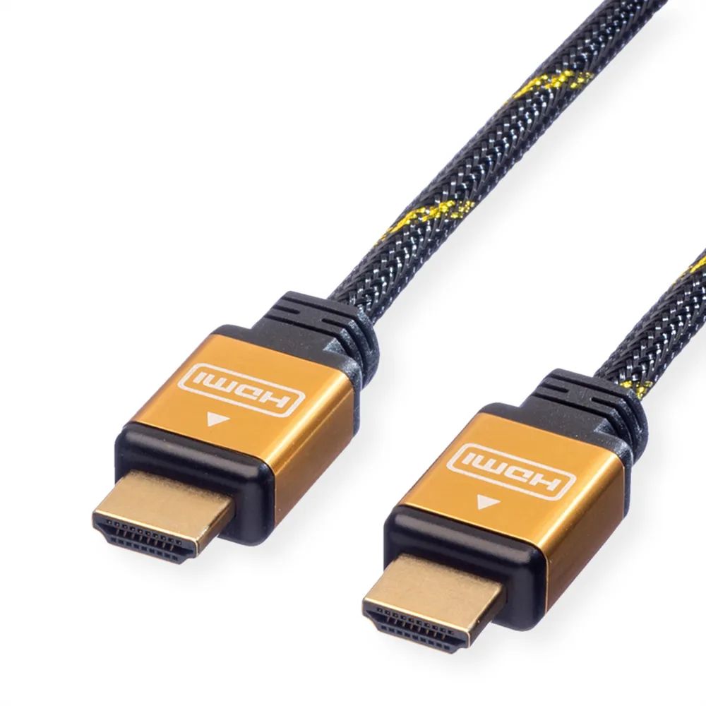 ROLINE GOLD HDMI High Speed Kabel, ST-ST, 1 m