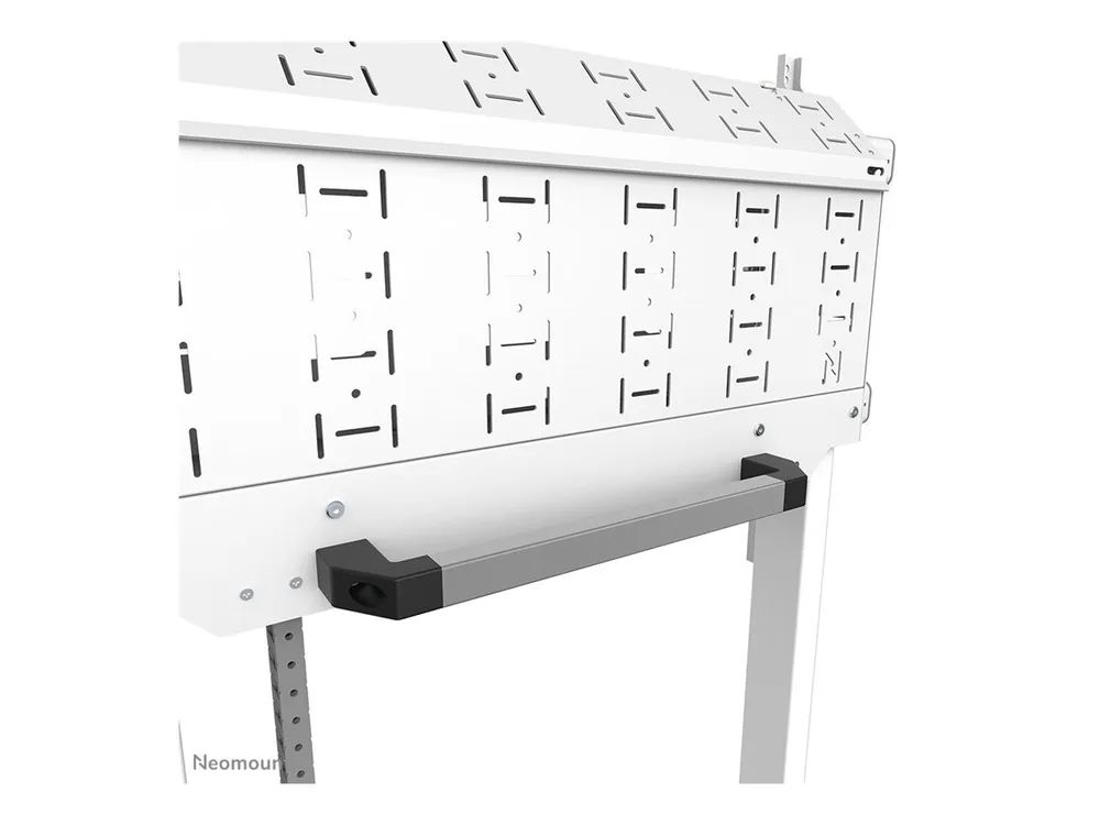 Neomounts FL55-885WH1 - Wagen - motorisiert - für Flachbildschirm - verriegelbar - Stahl - weiß - Bildschirmgröße: 165-267 cm (65"-105")