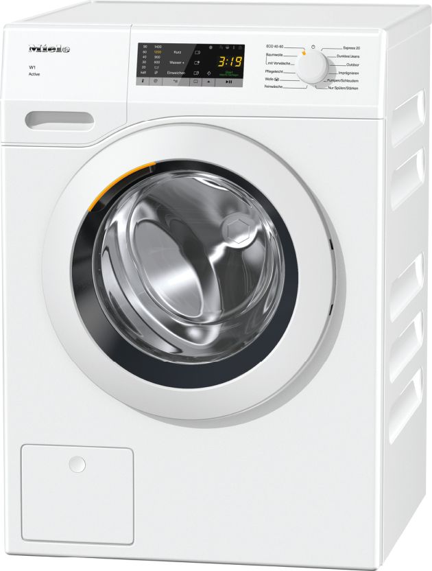 Miele WCA030 WCS Active W1 Waschmaschine Frontlader: Lotosweiß