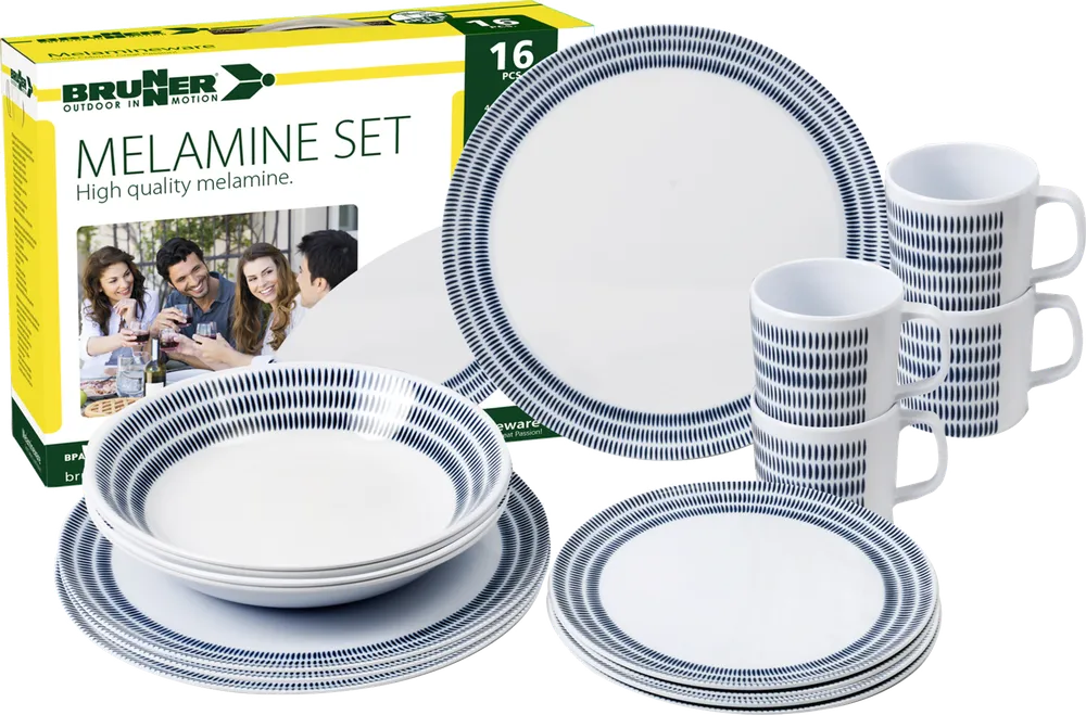 Brunner Melamin-Set BLUEBAY