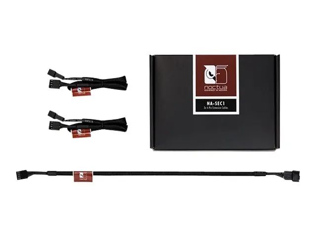Noctua Verlängerungskabel für Lüfterspannungsversorgung - 4-Pin-Mini-Stromversorgungsstecker (W)