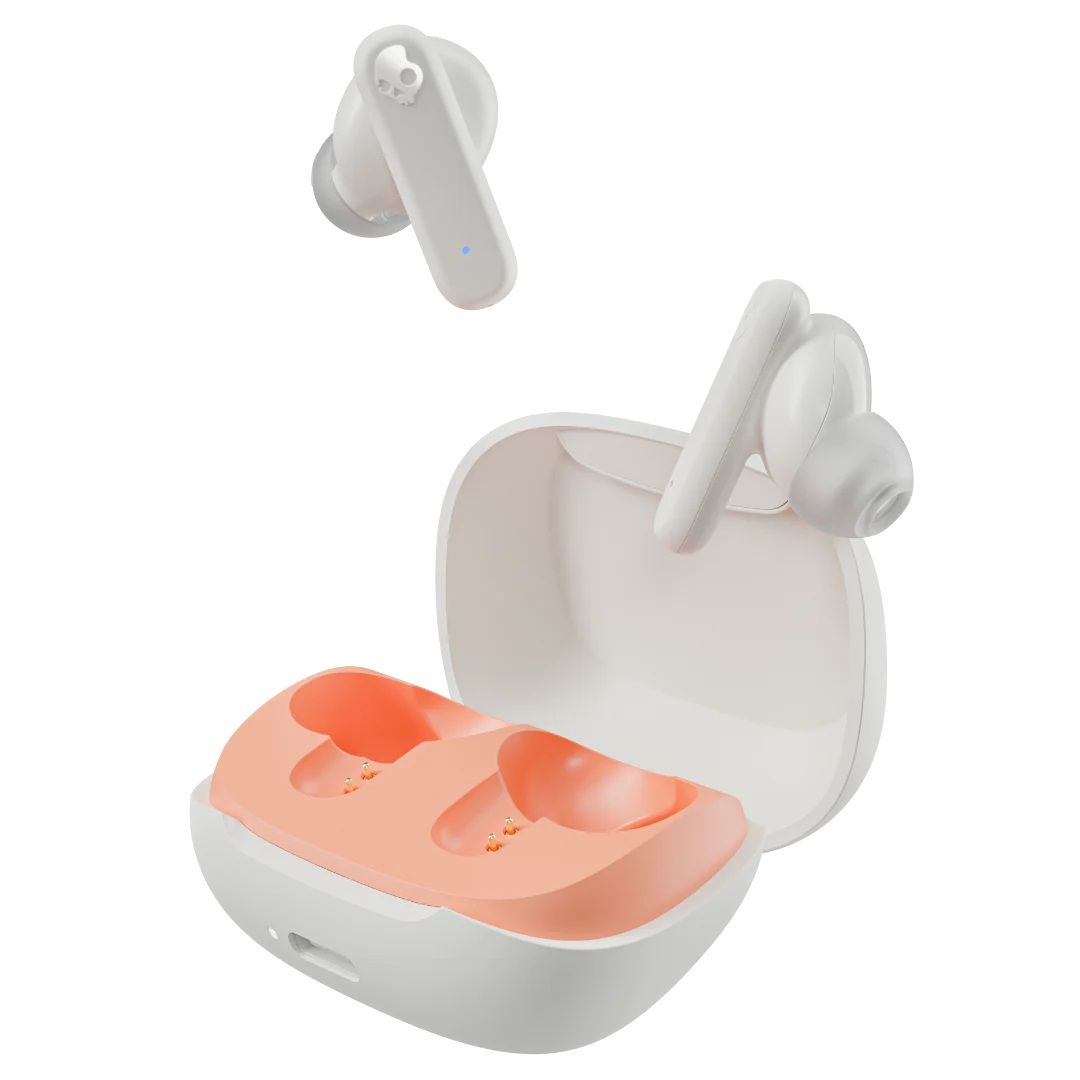 Skullcandy SMOKIN BUDS TRUE WIRELESS IN-EAR BONE/ORANGE GLOW
