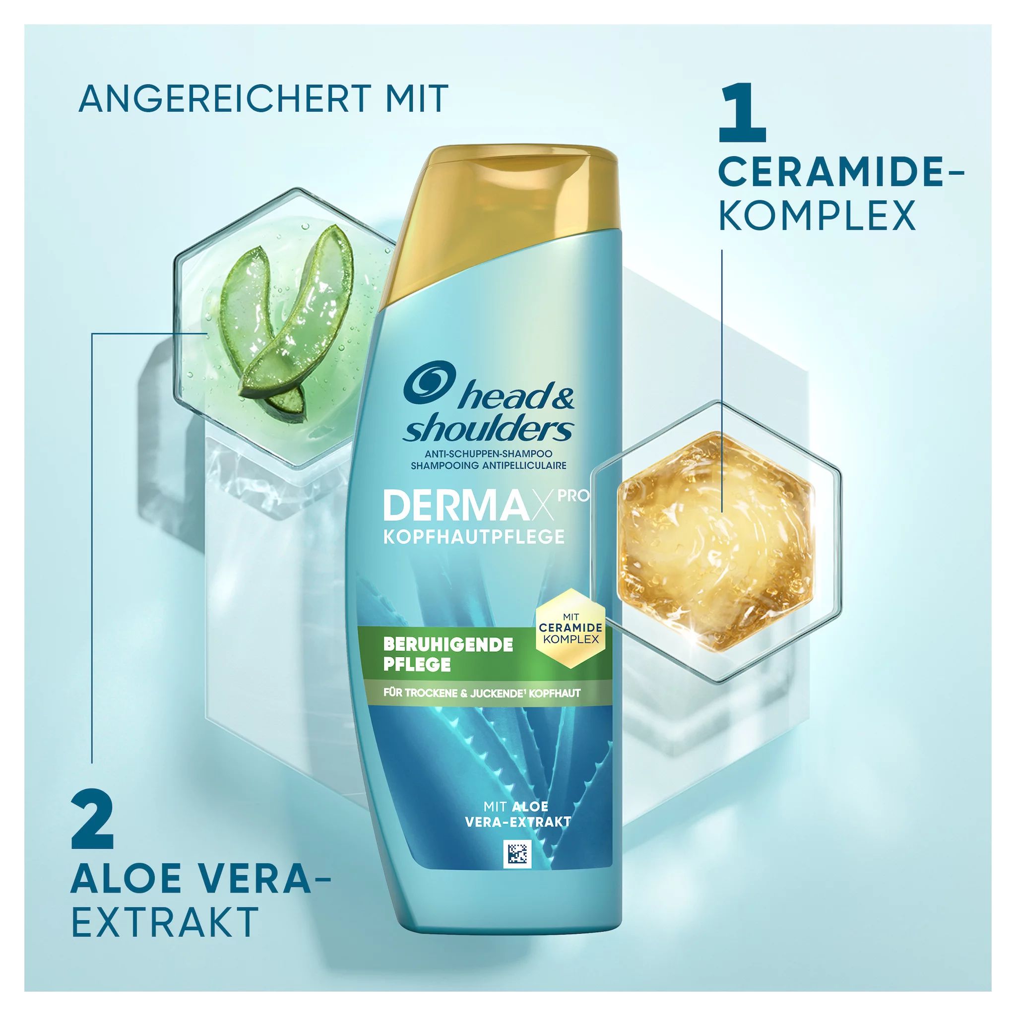 Head & Shoulders Derma X Pro Shampoo Beruhigende Pflege 2x250ml