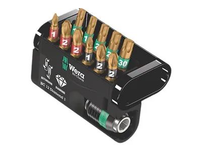 Wera Bit-Check 12 Diamond 1 - Schraubendreher-Bitsatz