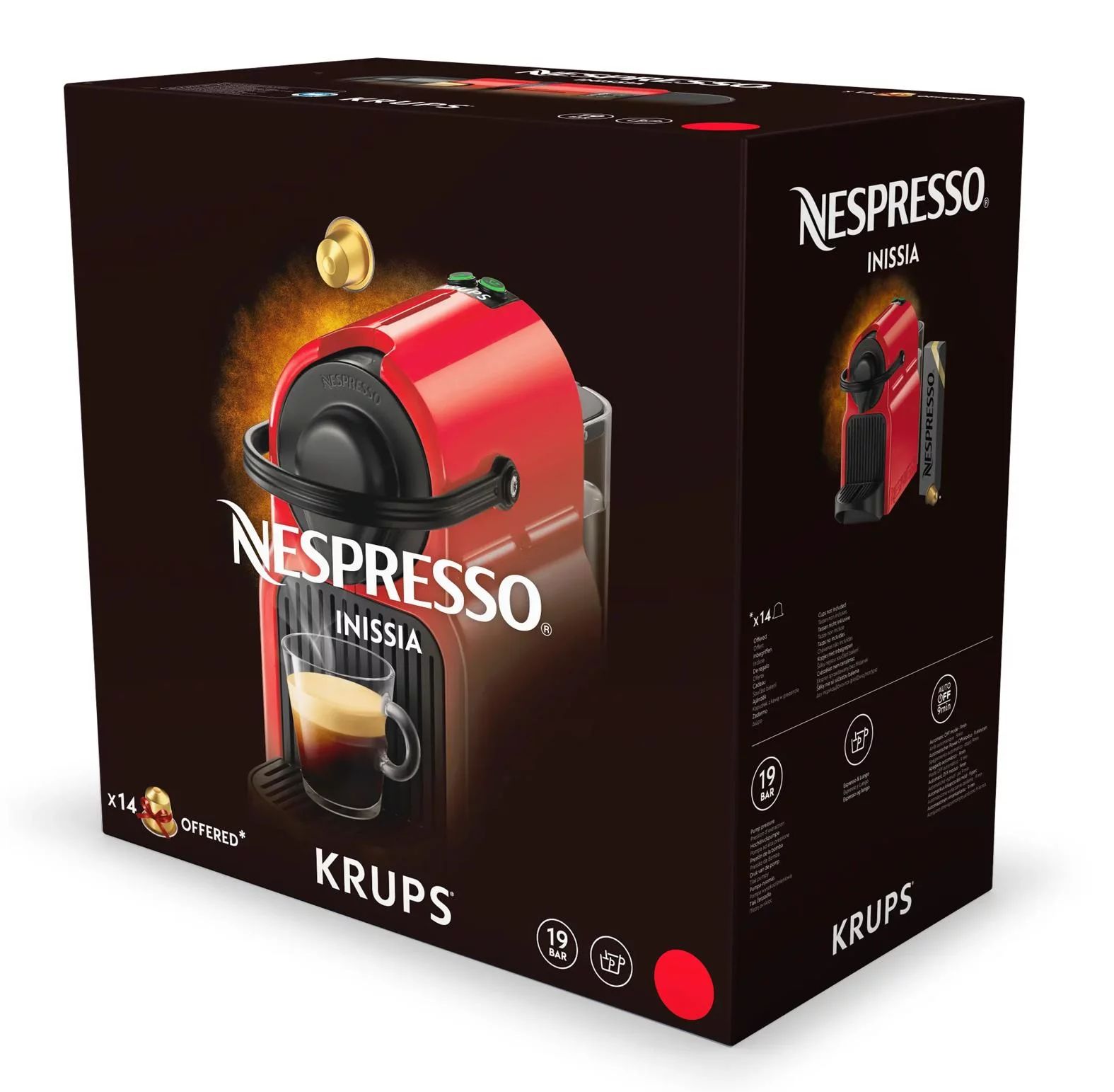 Krups Nespresso Inissia Weiß XN1001