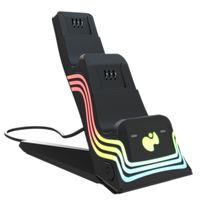 PDP Ladestation Dual Afterglow Wave schwarz für Xbox SeriesX - Xbox Series X