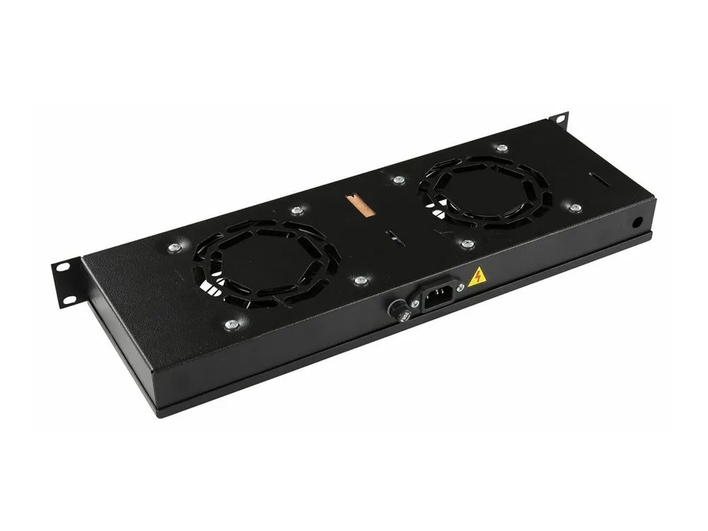 Lanview by Logon - Thermostat für Rack-Lüftermodul - digital - mit Thermostat - Schwarz - 1U - 48.3 cm (19")