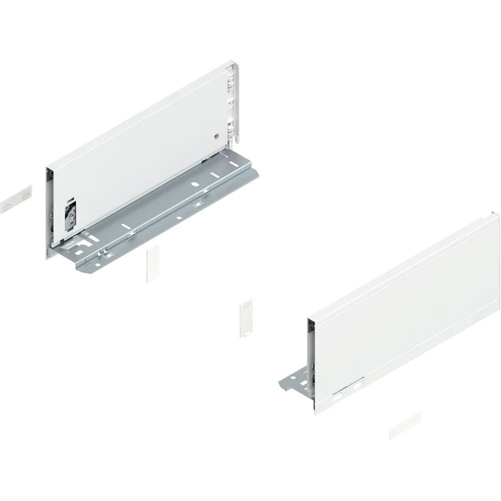 BLUM LEGRABOX pure Zarge Höhe K, NL 300, Seidenweiß-matt