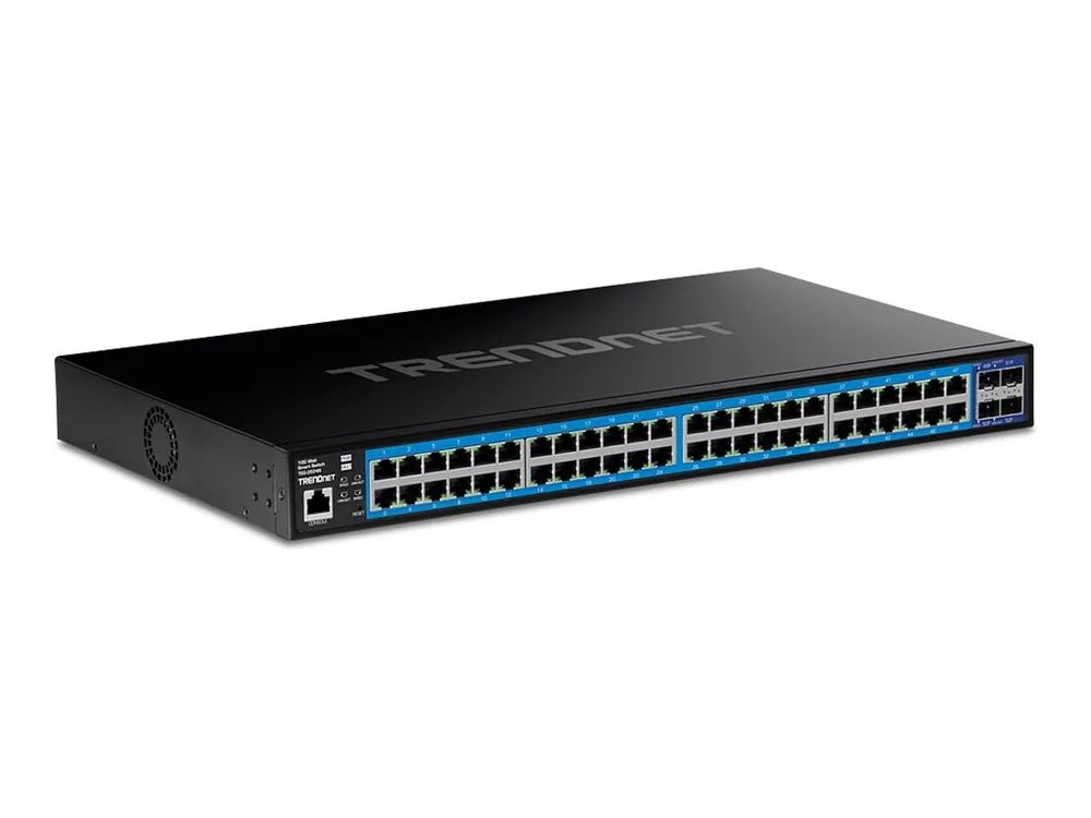 TRENDnet TEG-3524S - Switch - Smart - 48 x 10/100/1000