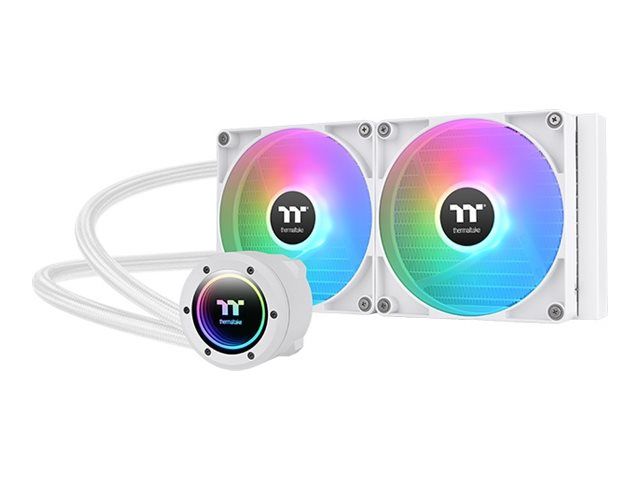 Thermaltake TH280 V2 ARGB Sync - Snow Edition - Prozessor-Flüssigkeitskühlsystem - Kühlergröße: 280 mm - (für: LGA1156, AM2, AM2+, AM3, LGA1155, AM3+, LGA2011, LGA1150, LGA1151, AM4, LGA2066, LGA1200, LGA1700, AM5)