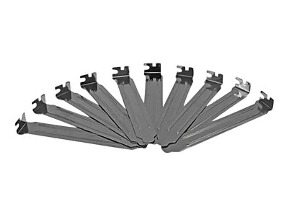 StarTech.com Slotblech - 10 Pack - Slotblende - Stahl - Systemsteckplatz-Abdeckplatte (Packung mit 10)