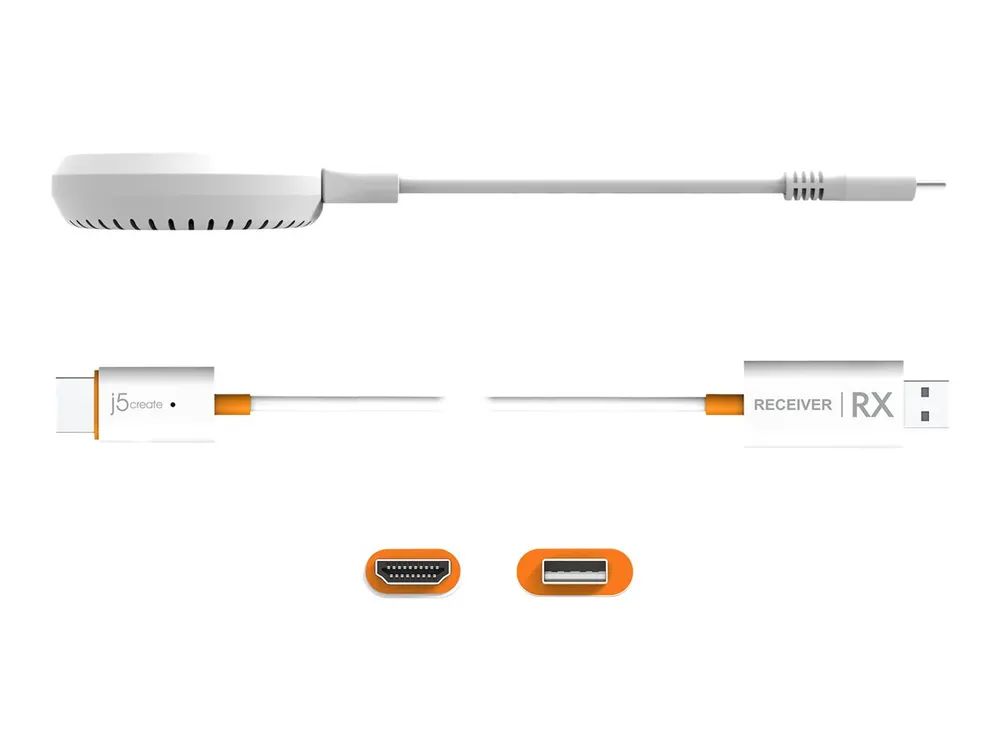 j5create JVAW62 ScreenCast USB-C - Wireless Video-/Audio-Erweiterung