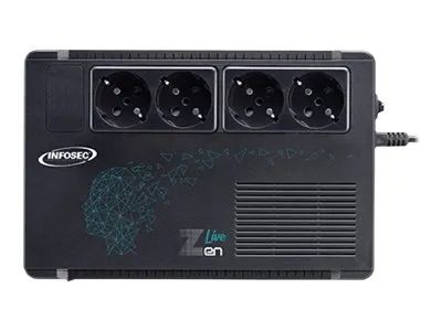 Infosec Zen Live 650 - USV - Wechselstrom 220/230/240