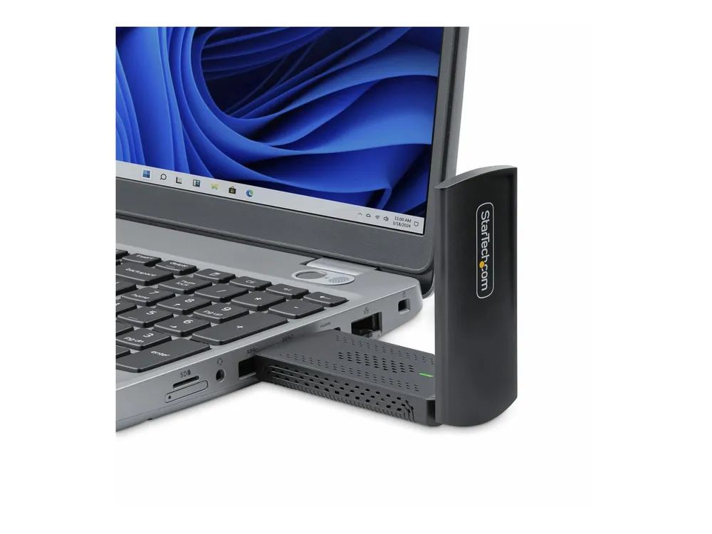 StarTech.com Startech Wi-Fi 6E USB Adapter/Dongle, For Desktop/Laptop