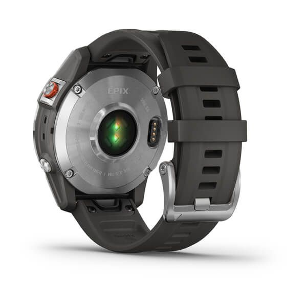 Garmin Epix, 22 mm, Schiefergrau/Silber